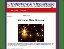 Tablet Screenshot of christmassites.net